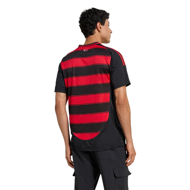 Camisa Flamengo I 25/26 - Vermelha e Preta