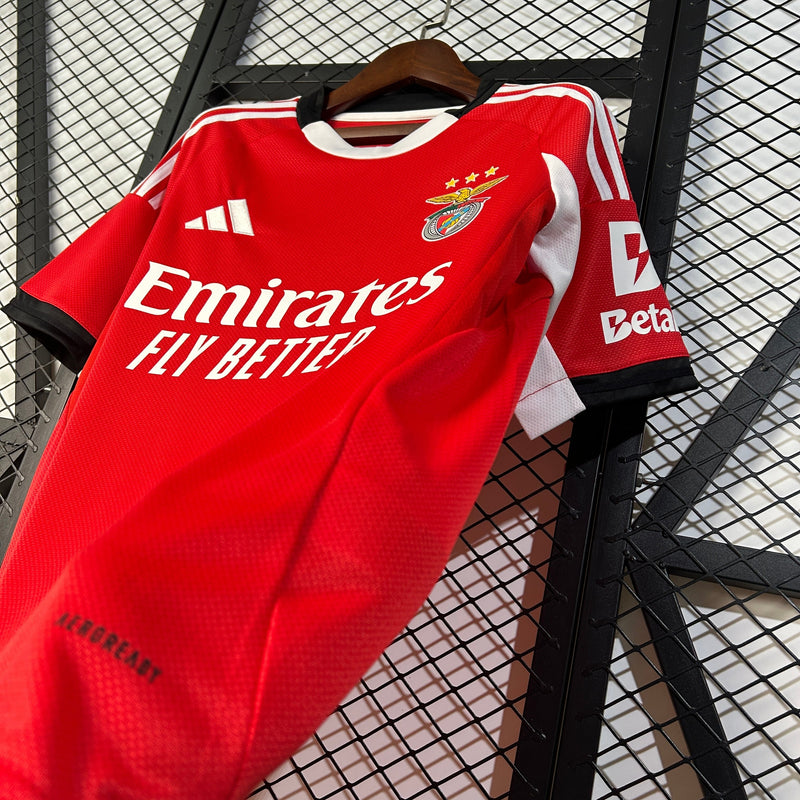 Camisa Benfica Home  25/26 - Adidas Torcedor Masculina - Lançamento